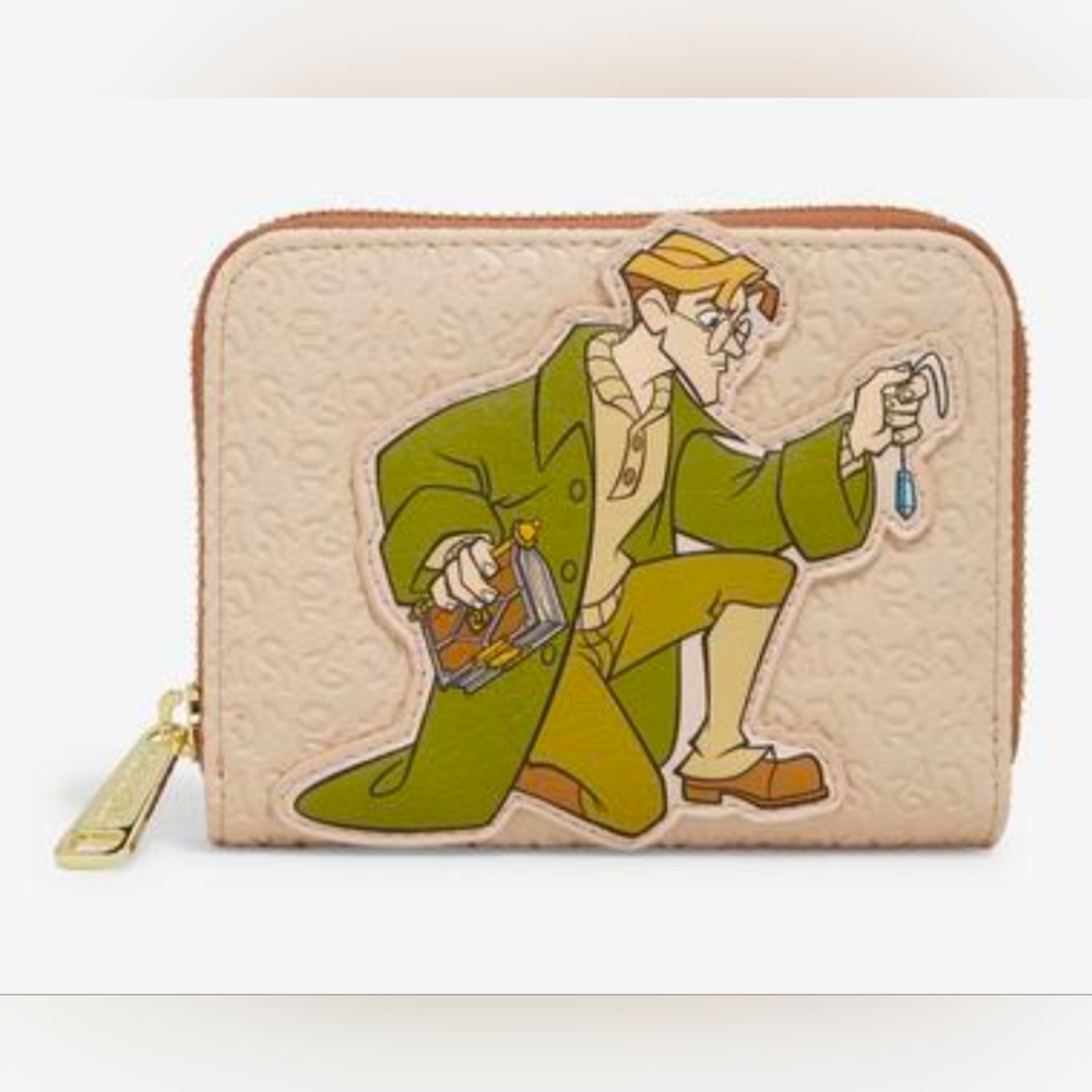 Loungefly Atlantis Milo Indexer Wallet NWT